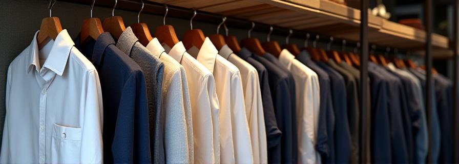 Interno della sartoria Marinus Attire a Roma con tessuti costieri